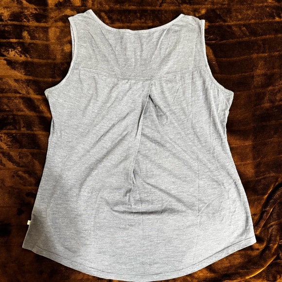 Toad&Co Women's Heathered Blue Tank Top - Large - Picture 2 of 8